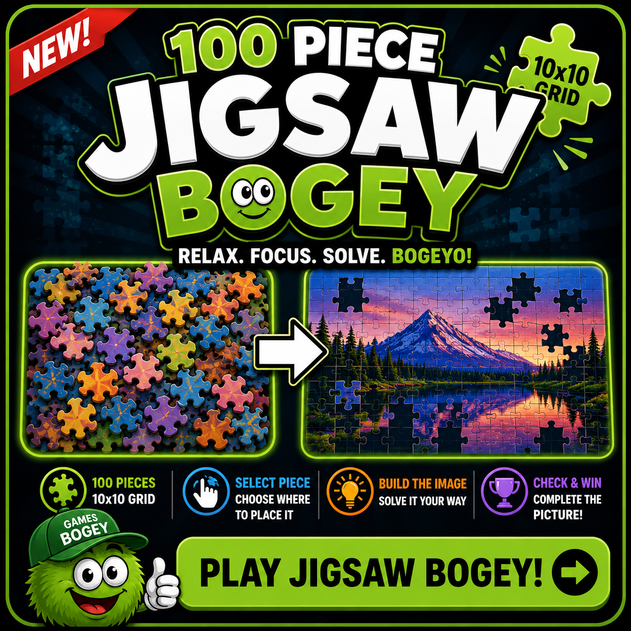 100 Piece Jigsaw Puzzle