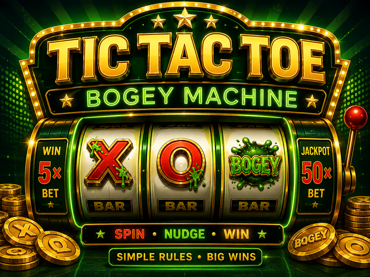 Tic Tac Toe Bogey Machine